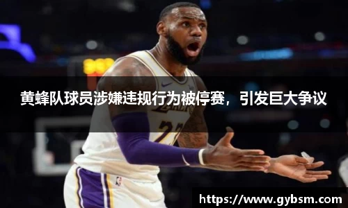 黄蜂队球员涉嫌违规行为被停赛，引发巨大争议